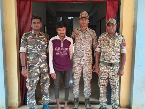 नाबालिग से बलात्कार का आरोपी खड़गांव पुलिस के गिरफ्त में