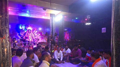 शारदीय नवरात्र को लेकर शक्तिधाम में बैठक सम्पन्न, पंचमी पर छत्तीसगढ़ी व्यंजनों से मां को लगेगा 56 भोग