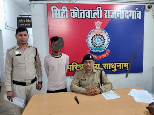 नशे में चाकूबाजी करने वाले आरोपी को गिरफ्तार कर जेल भेजा गया