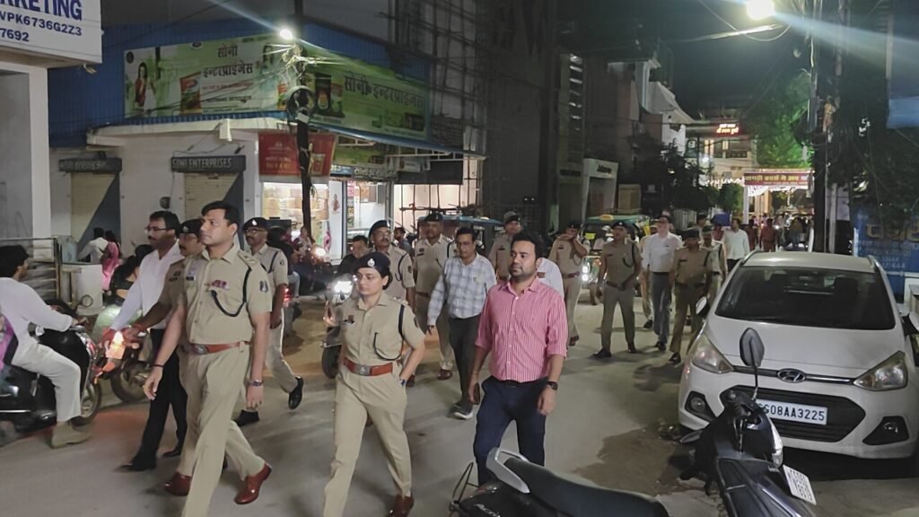 गणेश विसर्जन झांकी पर इस बार सुरक्षा की कड़ी निगरानी