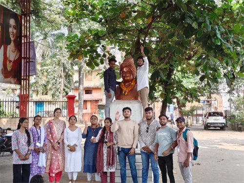 स्वामी विवेकानंद के विचारों से प्रेरित होकर एबीवीपी नगर कार्यकारिणी ने लिया राष्ट्रसेवा का संकल्प