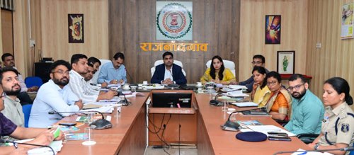 कलेक्टर जितेन्द्र यादव ने सड़क सुरक्षा समिति की बैठक ली