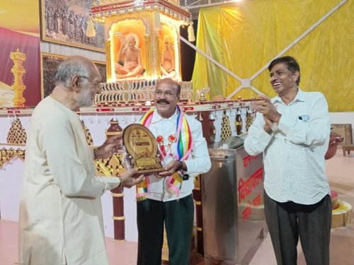 चंद्रगिरि तीर्थ डोंगरगढ़ में मनाया गया आचार्य विद्यासागर व समयसागर महाराज जी का जन्मोत्सव