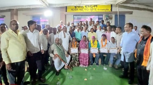 तहसील साहू संघ छुरिया का चुनाव संपन्न, चुरामनदास साहू अध्यक्ष निर्वाचित