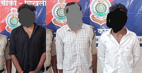 चिखली पुलिस की कार्रवाई : अवैध शराब, धारदार चाकू और शांति भंग करने वाले गिरफ्तार