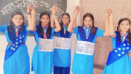 राष्ट्रीय एकता दिवस पर स्काउट्स-गाइड्स ने निकाली राष्ट्रीय सद्भावना एकता दौड़