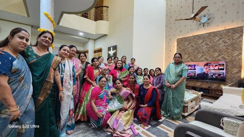 अखिल भारतीय क्षत्रिय महिला महासभा वीरांगना का दिवाली मिलन समारोह सम्पन्न