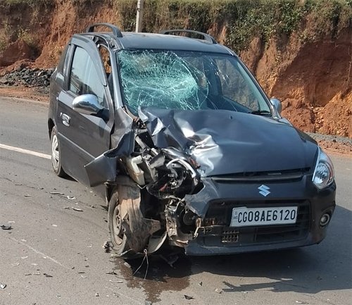 दो अलग-अलग सड़क हादसों में एक की मौत, तीन घायल