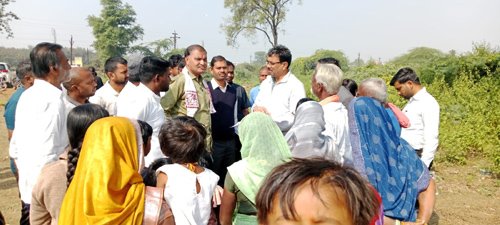 महापौर ने मोहारा पुलिया के पास एसटीपी निर्माण स्थल का लिया जायजा