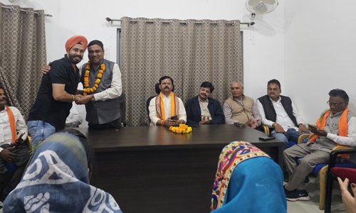 एसआईआर को लेकर भाजपा की बैठक, पदाधिकारियों ने की रणनीति पर चर्चा