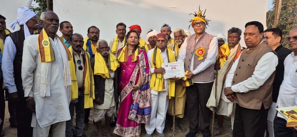 जनजातीय गौरव दिवस समारोह में डोमनलाल कोर्सेवाड़ा ने किया संबोधन, पीएम मोदी ने वर्चुअल कार्यक्रम में किया देशभर के आदिवासी समाज को संबोधित