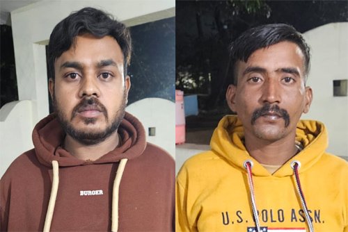 अवैध शराब बेचने वाले दो आरोपी गिरफ्तार, 29 पौवा अंग्रेजी शराब जब्त