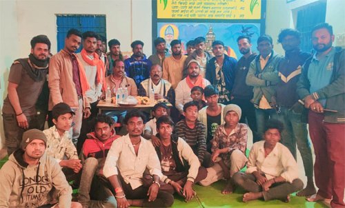 फुलझर में विहिप-बजरंग दल की बैठक : ग्राम समिति का गठन, हिंदू एकता को मिलेगा और बल