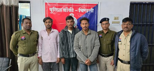 वाद-विवाद कर शांति भंग करने वाले तीन बदमाश गिरफ्तार, चिखली पुलिस की प्रतिबंधात्मक कार्रवाई