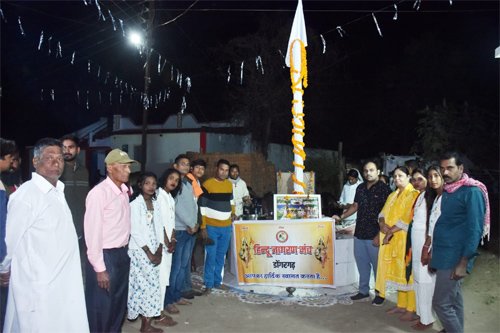 संत शिरोमणि श्री गुरु घासीदास बाबा जी की जयंती श्रद्धा व उल्लास के साथ मनाई गई