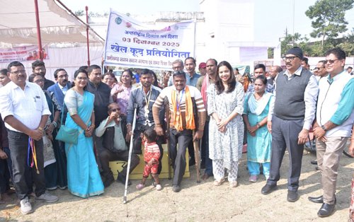 अंतर्राष्ट्रीय दिव्यांगजन दिवस पर राजनांदगांव में जिला स्तरीय कार्यक्रम संपन्न