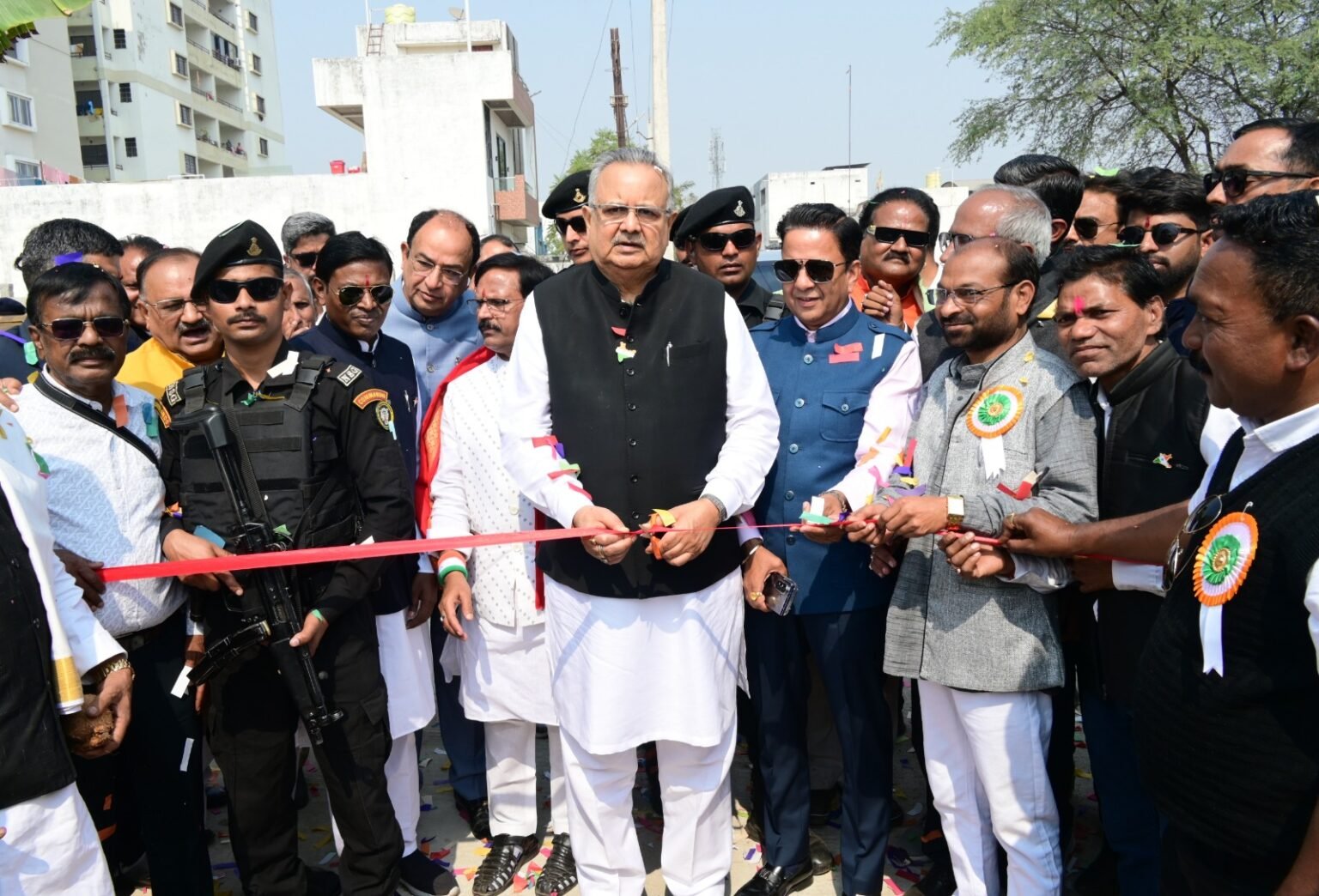 राजनांदगांव की पत्रकार कालोनी पत्रकारों की एकजुटता का एक अच्छा उदाहरण : डॉ. रमन सिंह