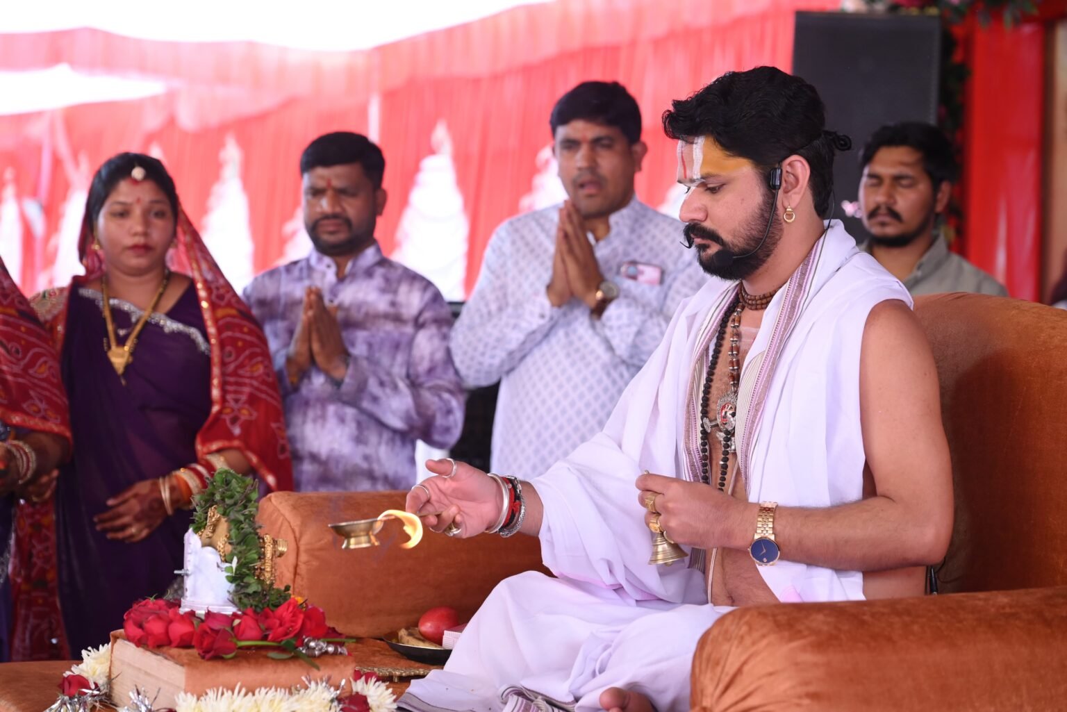 मनुष्य का भाग्य उदय होता है, तभी श्रीमद्भागवत कथा सुनने का पुण्य मिलता है : आचार्य युवराज पांडेय