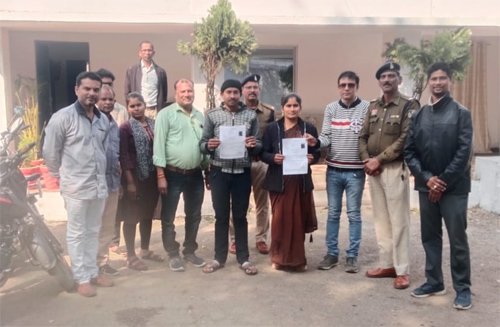 सड़क सुरक्षा माह में लर्निंग लाइसेंस शिविर, 54 लोगों को मिला लर्निंग लाइसेंस