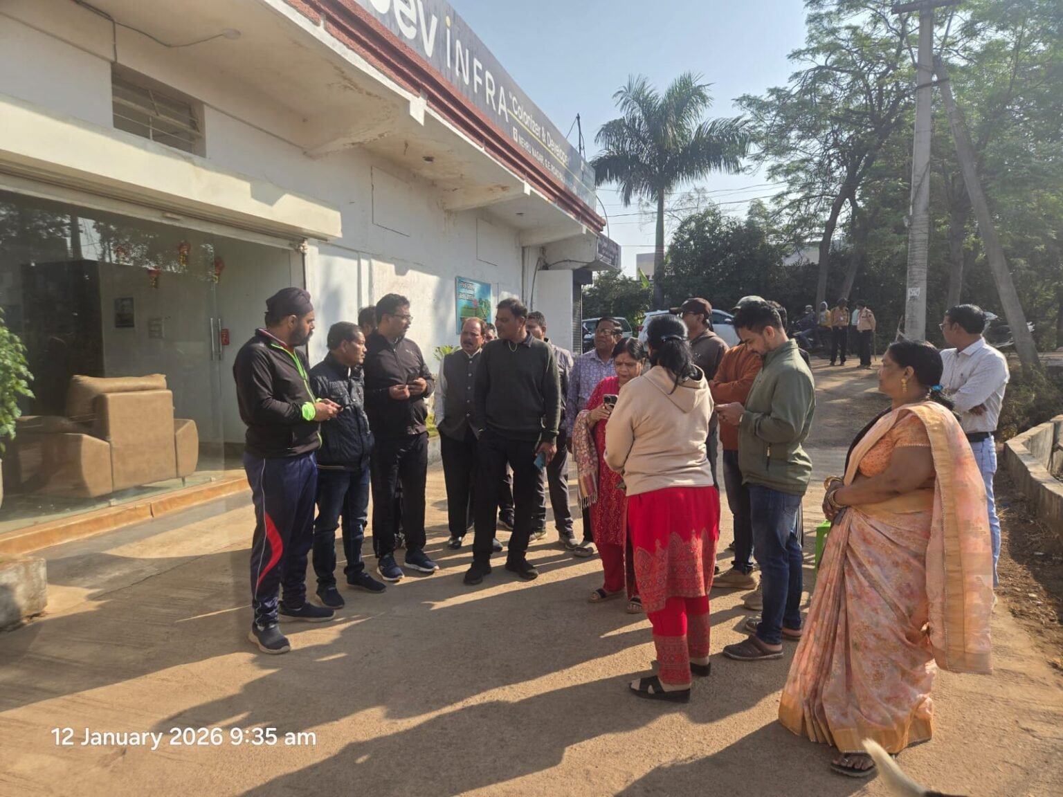 महापौर ने किया शिक्षक नगर और नेहरू नगर का पैदल भ्रमण, उद्यान निर्माण के लिए भूमिपूजन