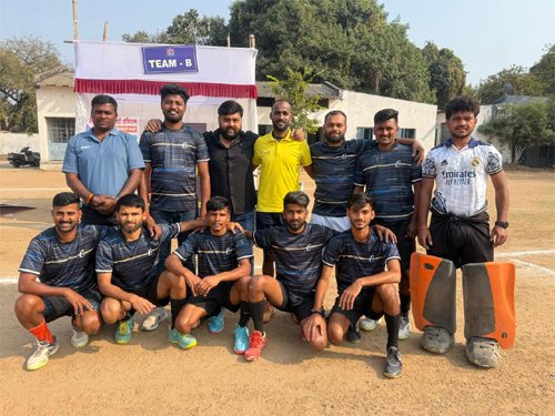 जिला हॉकी संघ राजनांदगांव ने जांजगीर को 6-2 गोल से पराजित कर फाइनल में प्रवेश किया