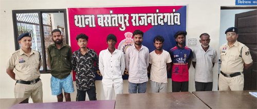 बसंतपुर पुलिस का होली पर्व से पहले विशेष अभियान, अवैध शराब और असामाजिक तत्वों पर शिकंजा कंजा