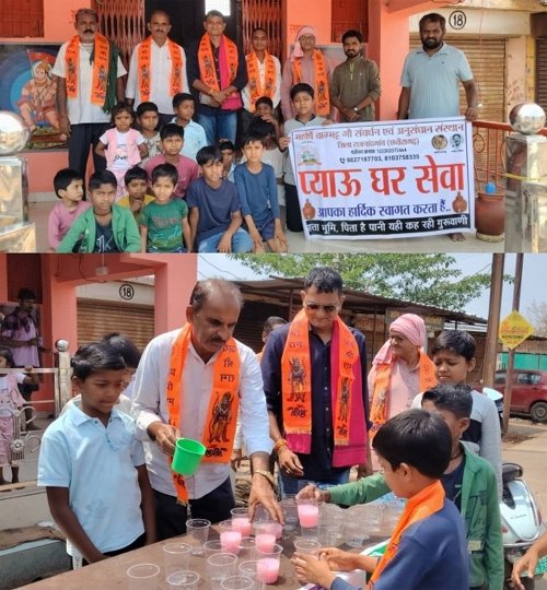 मोतीपुर में शुरू हुई प्याऊ घर सेवा, राहगीरों को मिलेगा शीतल जल