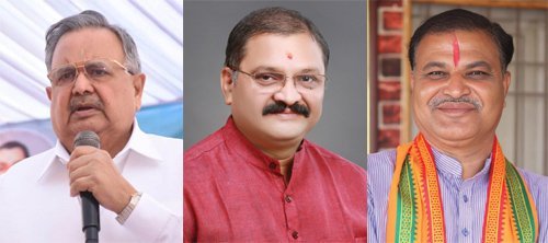 विजयादशमी पर्व पर विधानसभा अध्यक्ष डॉ. रमन सिंह, सांसद संतोष पांडेय व महापौर मधुसूदन यादव ने दी शुभकामनाएं