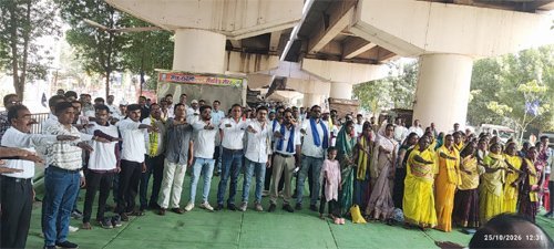 एससी, एसटी एवं ओबीसी तीनों समुदाय के लोग संवैधानिक मांगों को लेकर हुए एकजुट